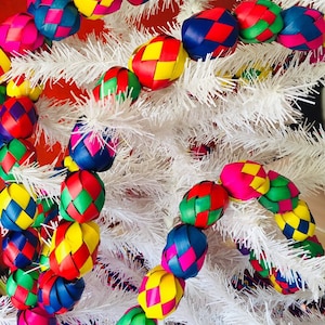 Christmas garland/Christmas Decor | Xmas Tree Ornaments | Handmade Christmas Ornaments | Mexican