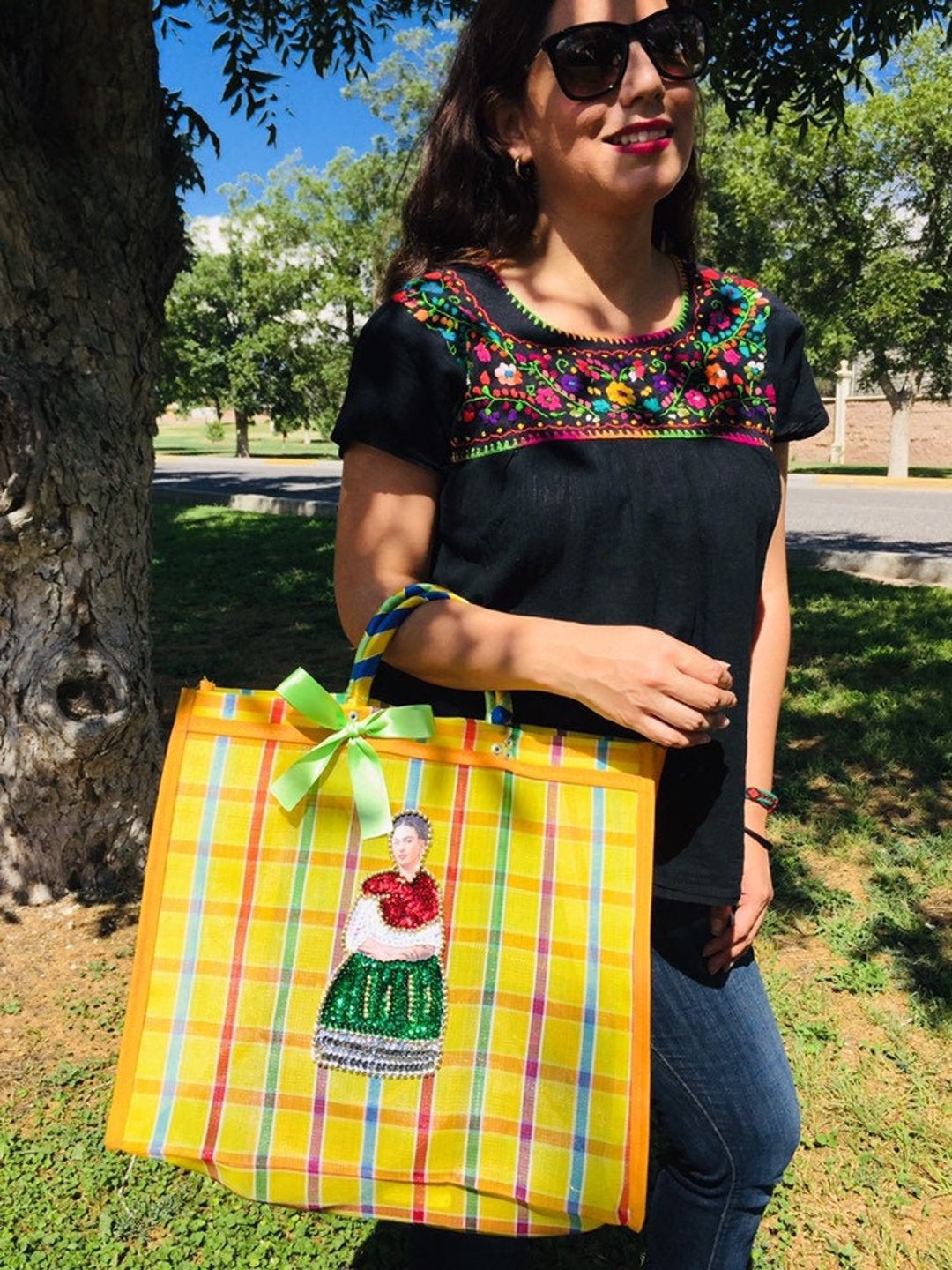 Mercado Bag/mesh Bag/tote Bag/beach Bag/mexican Market/mexican Etsy