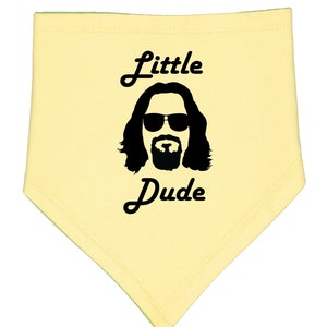 Big Lebowski &quot;Little Dude&quot; Infant Baby Bandana Bib Baby Clothes