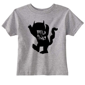 Where The Wild Things Are &quot;Wild Thing Monster&quot; Toddler Shirt Tees Baby Clothes