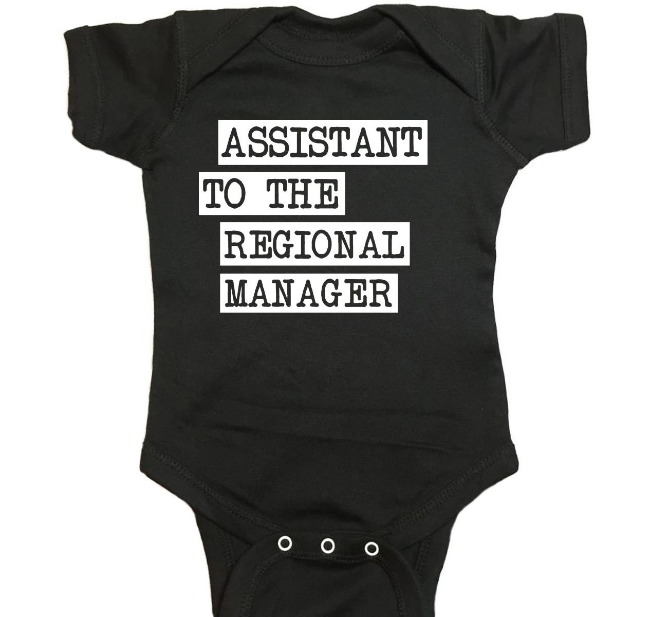 The Office Baby  "Assistant To The Regional Manager" Bodysuit Baby Clothes