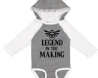 Zelda "Legend in the Making" Long Sleeve Baby With Ears Baby Clothes