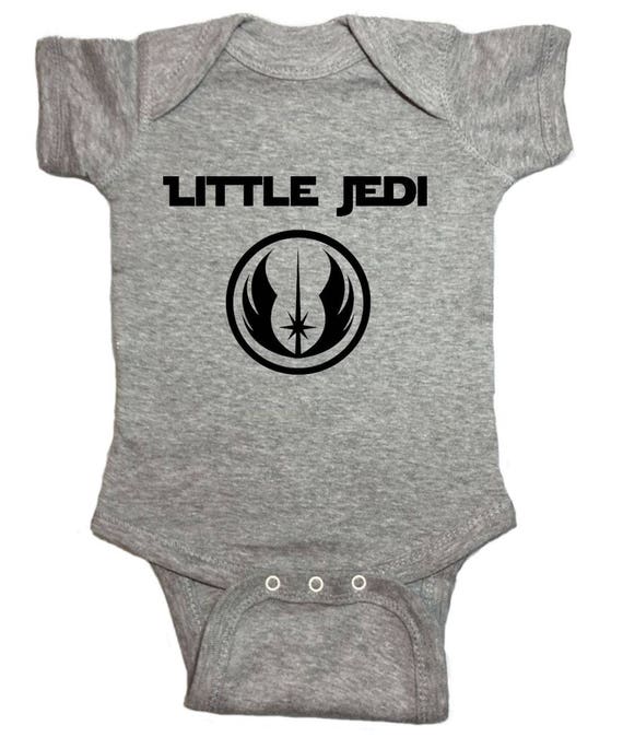 Star Wars Baby Onesie Little Jedi Body Ropa de - Etsy México