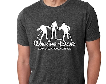 The Walking Dead "Zombie Apocalypse" Mens T-Shirt Tees