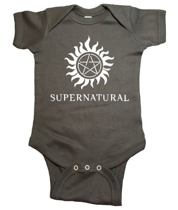 supernatural baby onesie