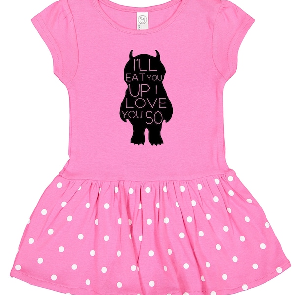 Wo die wilden Kerle sind "Love You So" Baby Rippenkleid Babykleidung