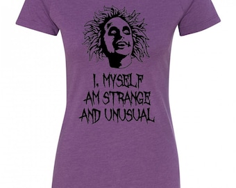 Beetlejuice "Logotipo de Beetlejuice" Camiseta de Mujer Jr. Fit