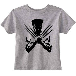 X-Men Wolverine Toddler &quot;Wolverine Logo&quot; Shirt Tees Baby Clothes