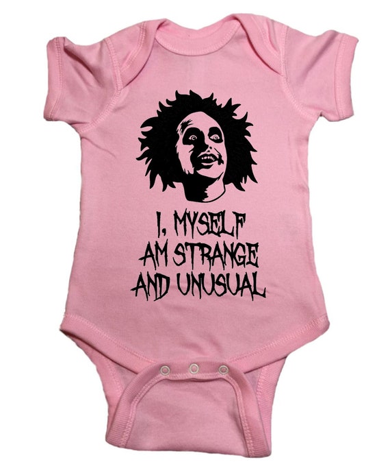 beetlejuice baby onesie