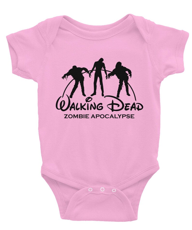 The Walking Dead Baby Onesie zombie Apocalypse Etsy