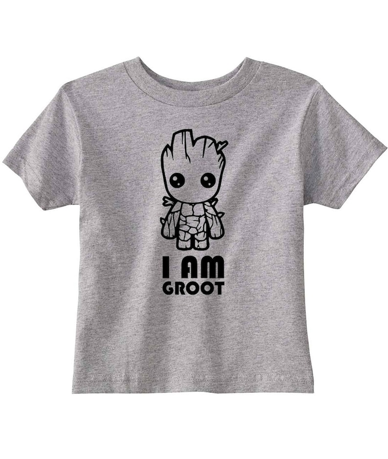 Guardians of the Galaxy Toddler i Am Groot Shirt Etsy