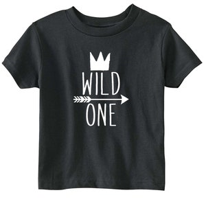 Wo die wilden Dinge sind &quot;&quot;Wild One&quot;&quot; Kleinkind Shirt T-Shirts Babykleidung