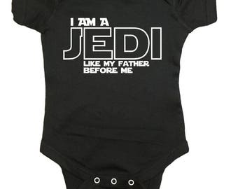 Star Wars Baby "Jedi Like My Father" Bodysuit Baby Clothes