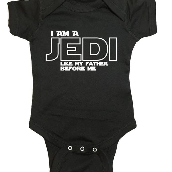 Star Wars Baby "Jedi Like My Father" Bodysuit Baby Clothes