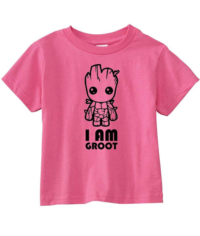 Guardians of the Galaxy Toddler i Am Groot Shirt Etsy