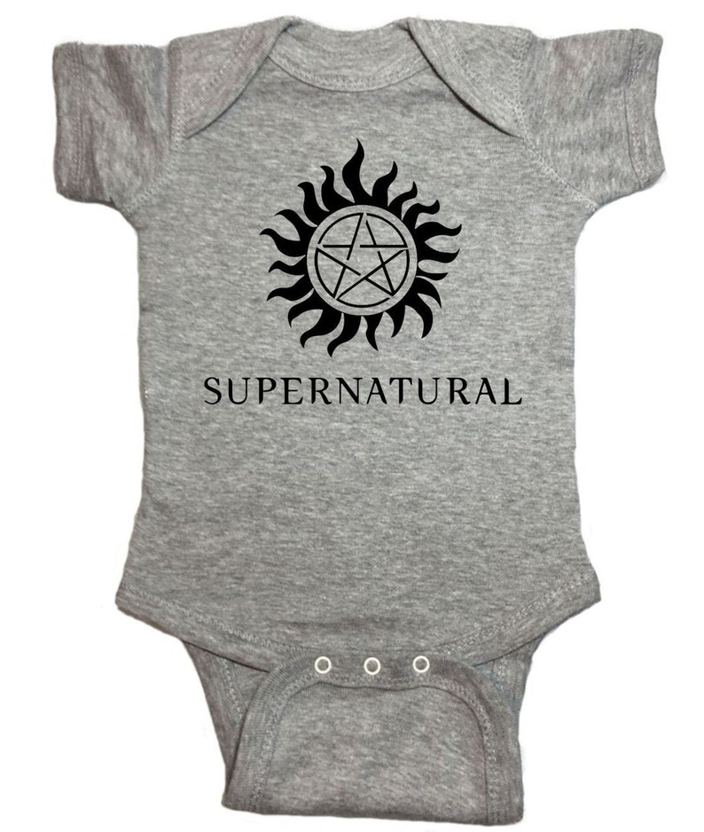 supernatural baby onesie