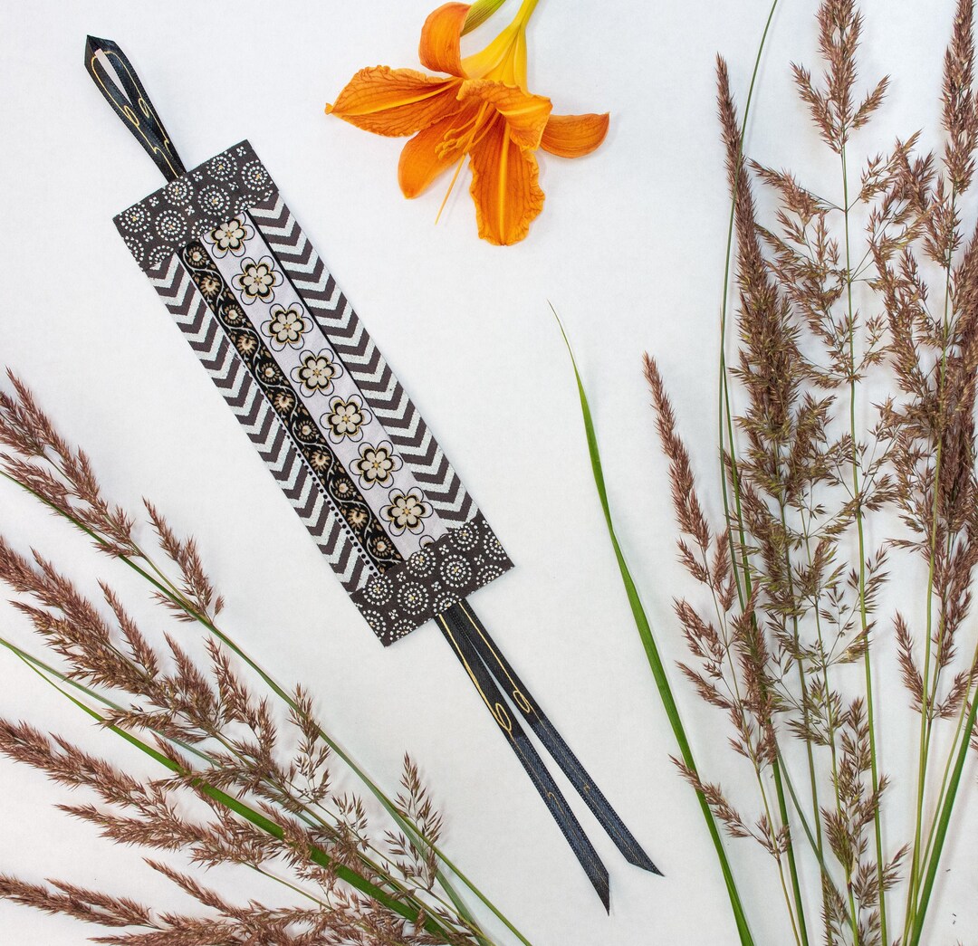 SALE Large Handmade Fabric Bookmark EARTHBOUND Collection Etsy