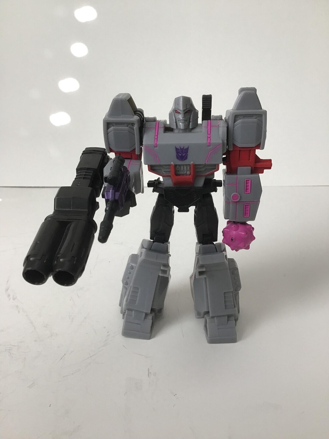 Mini Megatron Mini-megatron Action Figure With Fusion Mace - Etsy