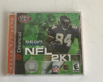 Dreamcast NFL 2K1 Video Game Disc