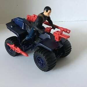 Vintage GI Joe Cobra Ferret ATV with Custom Figure