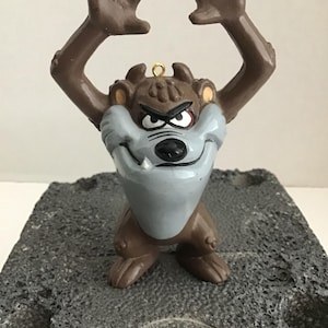 Vintage 80s Taz Christmas Ornament