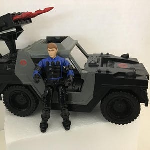 Custom Cobra Jeep with Driver Action Figure