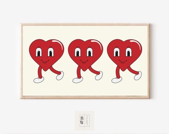 Frame TV Art | Valentine's Day Frame TV Art | Digital Download | Art for Frame TV