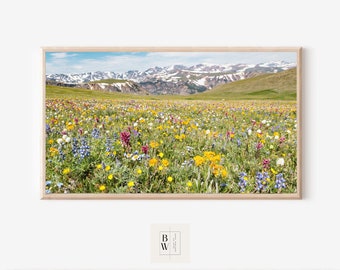 Frame TV Artwork Art | Spring Blooms | Modern | Farmhouse | Mcgee | Minimal | Digital Download | Art for Frame TV Artwork