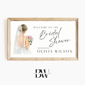 Frame TV Art | Custom Bridal Shower Frame TV Art | Bridal Shower, Honoring the Bride | Digital Download | Frame TV Artwork