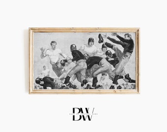 Frame TV Art | Football Frame TV Art | Fall Frame TV Art | Football Party | Game Day Tv Art | Frame Tv Artwork | Tv Wallpaper