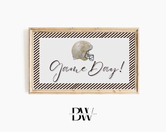 Frame TV Art | Football Frame TV Art | Fall Frame TV Art | Football Party | Game Day Tv Art | Frame Tv Artwork | Tv Wallpaper
