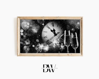 Frame TV Art | New Year's Art | nye 2026, nye samsung tv | Happy New Year Frame TV Art | Happy 2026 | Frame Tv Frames