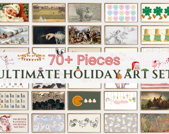 70+ Holiday Frame TV MEGA Bundle | Ultimate Holiday Frame Tv Art Set | Frame TV Frames | Frame Tv Art Set | Tv Wallpaper