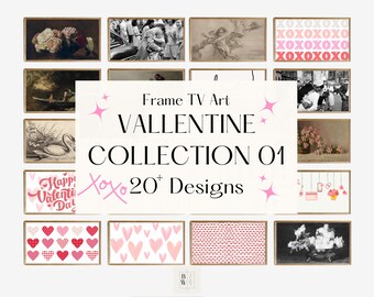 Frame TV Art | Frame TV Art Valentine Collection | Frame TV Valentine Art | Digital Download