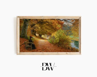 Frame Tv Art | Fall Frame TV Art | Autumn Frame TV Artwork | Fall Tree Art | Fall Artwork, Fall Bucket List | Digital Download