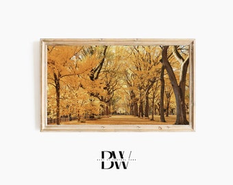 Frame TV Art | Autumn, Fall | Fall in Central Park |  TV Art | Digital Download | Art for Frame TV