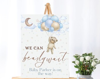 Baby Shower Sign | Custom Baby Shower Welcome Sign | Baby Shower Poster | Baby Shower Art | Digital Download