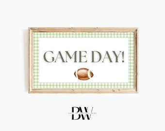 Frame TV Art | Football Frame TV Art | Fall Frame TV Art | Football Party | Game Day Tv Art | Frame Tv Artwork | Tv Wallpaper