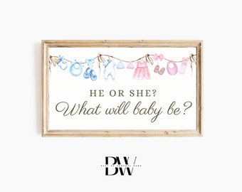 Frame TV Art | Baby Shower Frame TV Art | Baby Shower | Gender Reveal | Digital Download | Art for Frame TV