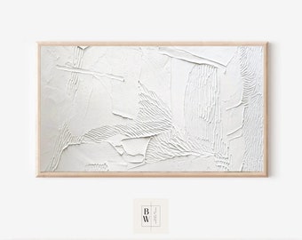 Frame TV Art | Abstract Painting | Modern | Farmhouse | Mcgee | Texture | Neutral | Digital Download | Art for Frame TV
