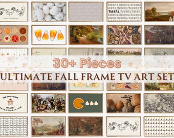30+ Autumn & Fall Frame TV MEGA Bundle | Ultimate Fall Frame Tv Art Set | Frame TV Artwork | Thanksgiving Frame | Tv Wallpaper