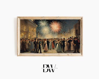 Frame TV Art | New Year's Art | nye 2026, nye samsung tv | Happy New Year Frame TV Art | Happy 2026 | Frame Tv Frames