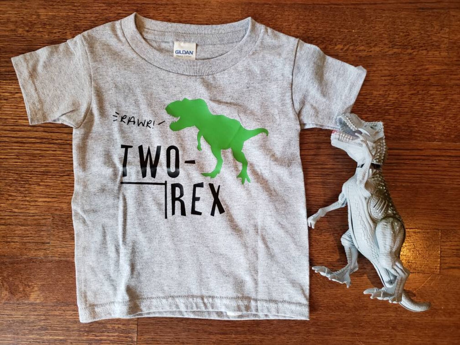 Two-Rex Shirt second birthday shirt Birthday shirt t tex | Etsy