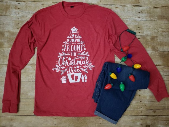 Baby bumps sale first christmas shirt
