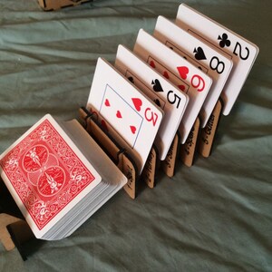 Bowling Poker Card Holder (Playing Cards not included)