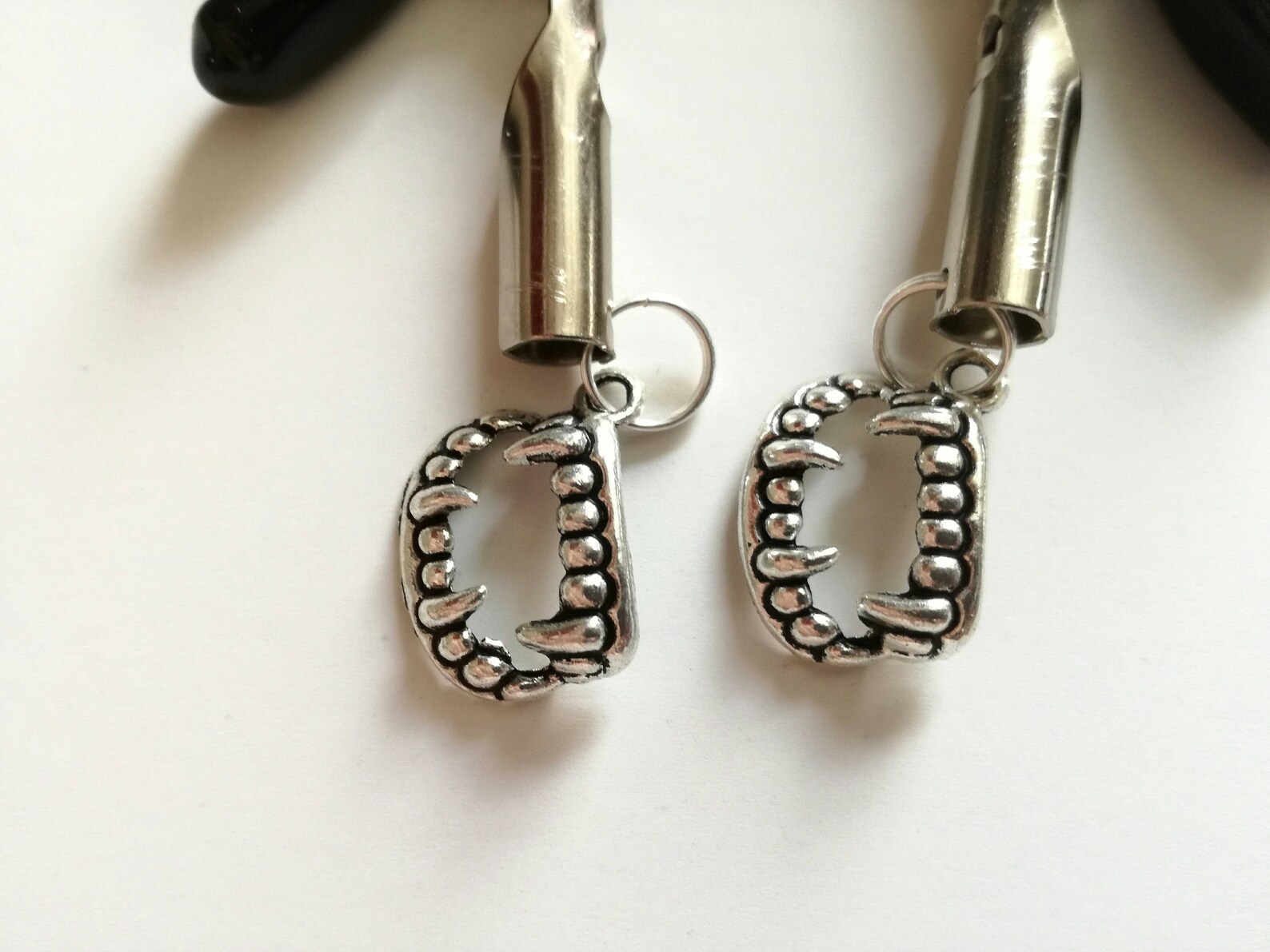 Vampire Teeth Nipple Clamps Etsy