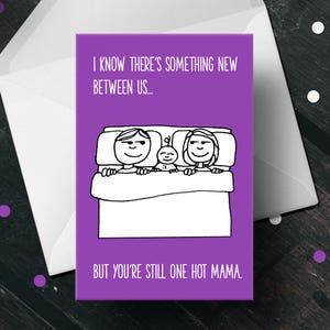 Hot Mama Karte - Love You Card - You're Beautiful Card - Karte für Frau - Lustige Karte für Sie - Lustige Baby Karte