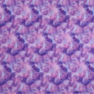 Pink and Purple 100% Cotton Color Splash Sewing Quilt Fabric by Three Wishes