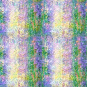 Hoffman Thistle Luminous Love Pastel Blue, Green, and Lavender Cotton Quilt Fabric
