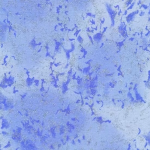 Michael Miller Fairy Frost Metallic Glitter Blue Sail Cotton Quilt Fabric